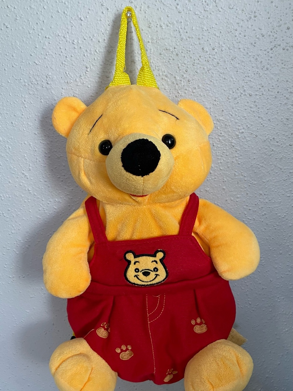 Disney Winnie The Pooh Plush Mini Backpack Vintage Collectible